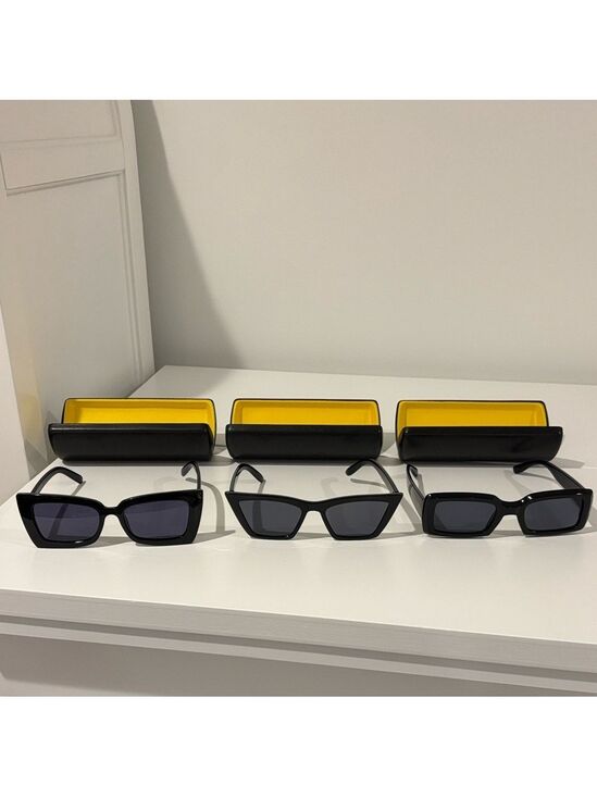 Accessories - Fashion Sunglasses SET OF 3 in cases black